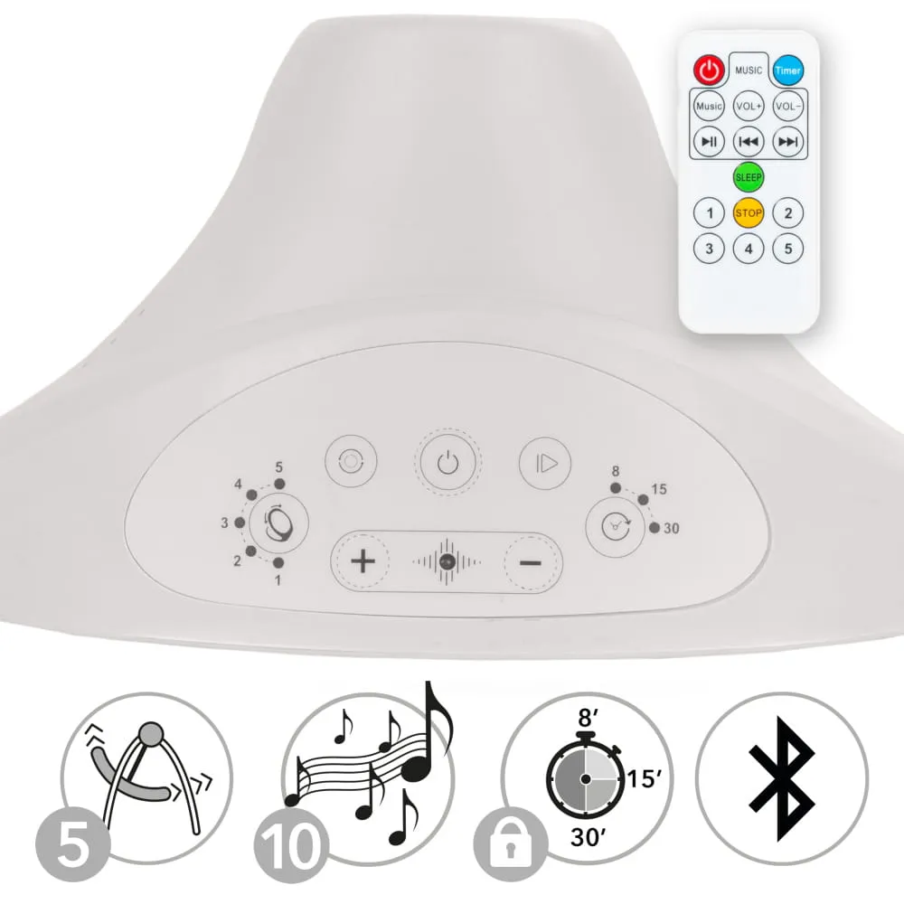 Шезлонг - качели Kidwell Luxi light melang